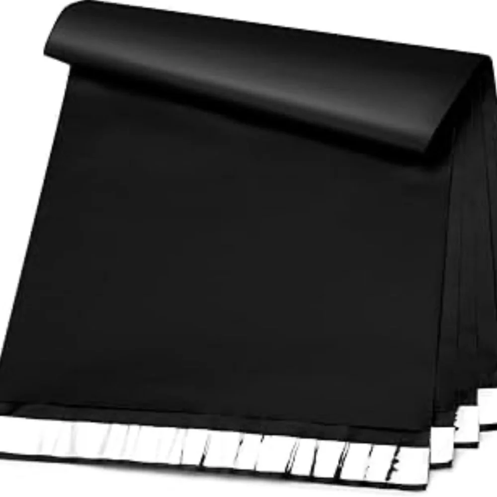 20 count Black poly mailers